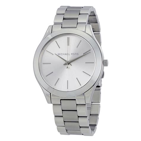 michael kors armbanduhr mk3178|michael kors silver runway watch.